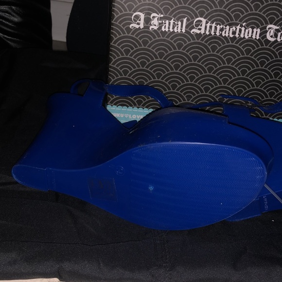 Harajuku lovers wedge jelly sandals - Picture 5 of 5